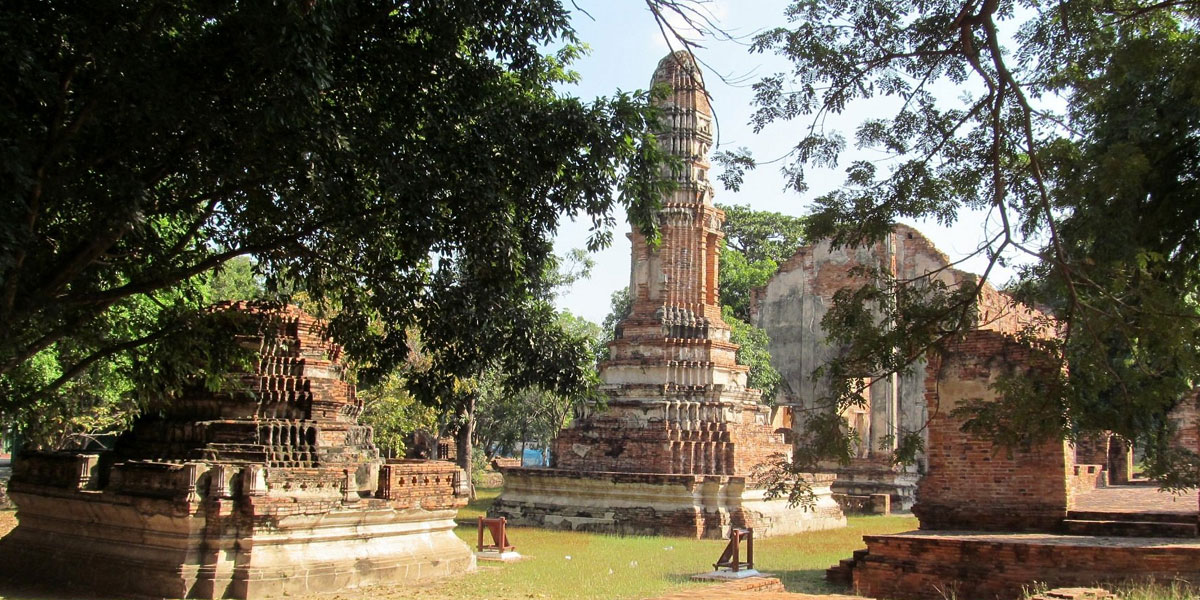 Wat Borom Phuttharam Ayutthaya Thailand