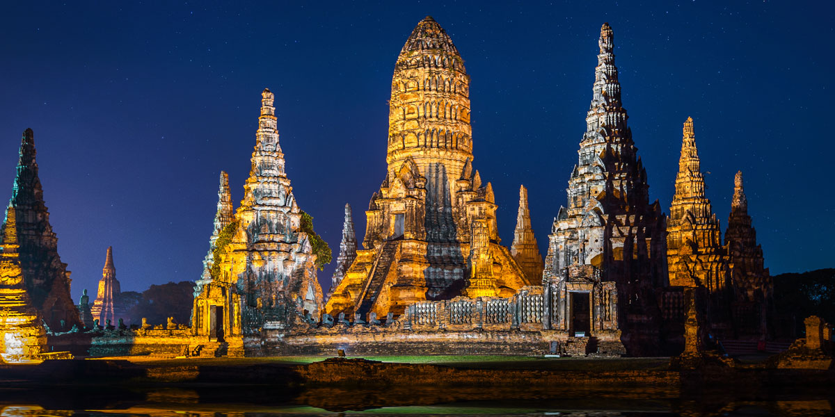 Wat Chaiwatthanaram Ayutthaya Thailand